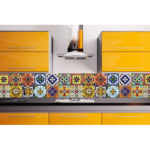 Azulejos Adhesivos Pack X 6 Uds. Cocina Baño | Vinilo Design