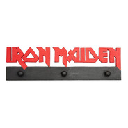Iron Maiden - Llavero De Madera