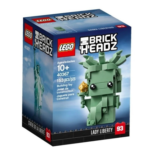 Lego Brick Headz Dama De La Libertad 40367 - 153 Pz