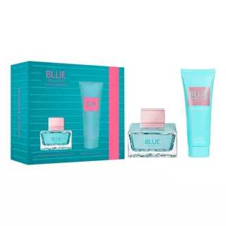 Kit Para Mujer Antonio Banderas Blue Seduction Edt 50ml + Bo