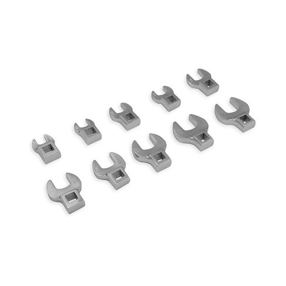 Set Llaves Pata De Cabra Bremen Enc 3/8 10 Pz 10 A 19mm 7780