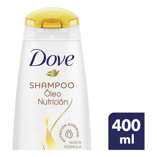 Dove Shampoo Óleo Nutrición 400ml