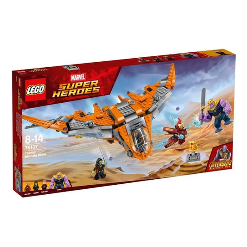 Lego Avengers Infinity War Thanos Batalla Fianl  76107