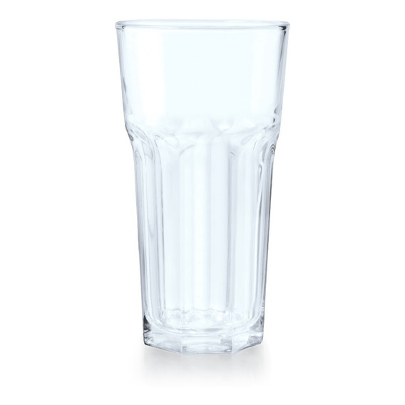 Juego De 12 Vasos De Vidrio Siena 650 Ml Glassia