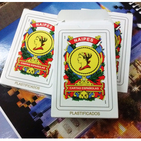mazo de naipes españolas x 50 cartas naipes españoles en mercado