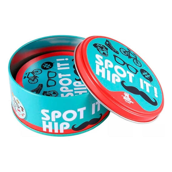 Juego De Cartas Spot It Hip Dobble Game Spot It Hipster