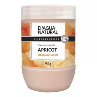 Esfoliante Apricot Média Abrasão Dagua Natural 650g