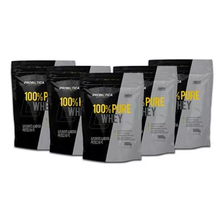 Refil Whey Protein Probiotica - 5 Unidades De 900g Cada