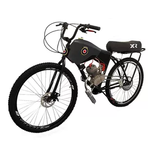 Bicicleta Motorizada 100cc Aro 29 Coroa 52 Spitfire Tractor Cor Preto Cadillac