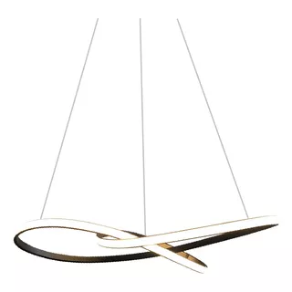 Lámpara Colgante Led Moebius Diseño Moderno Minimalista