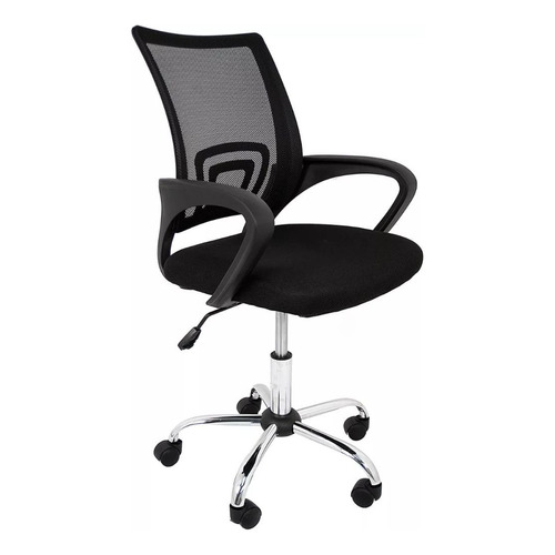 Silla De Oficina Ejecutiva Ergonomica Mesh IBK-S0002 Color Negro 