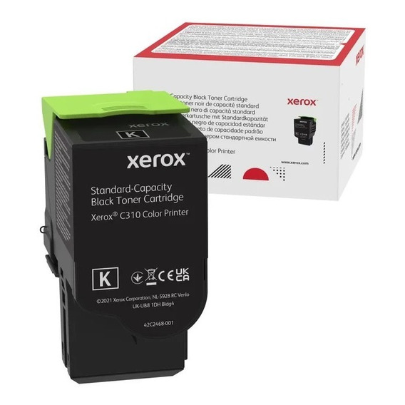 Cartucho De Tóner Negro Xerox 006r04360 Para Xerox C310/c315