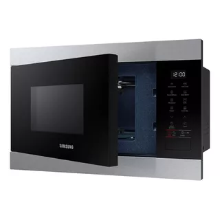 Microondas Empotrable Con Grill Samsung 22l 2350w Plateado