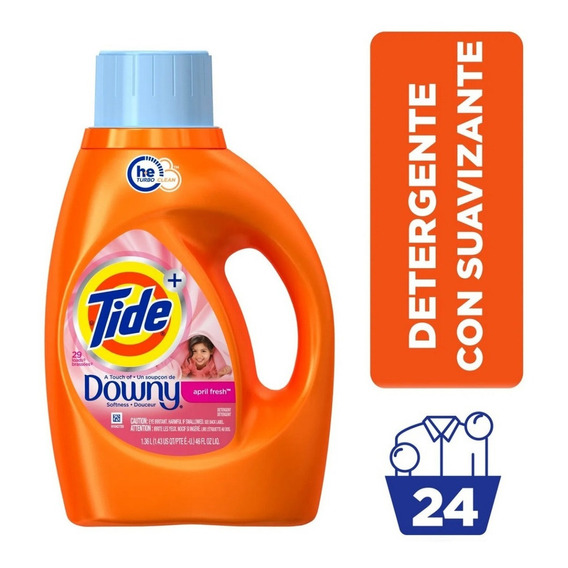 Detergente Concentrado Tide Downy Clean Breeze 1.36lts 