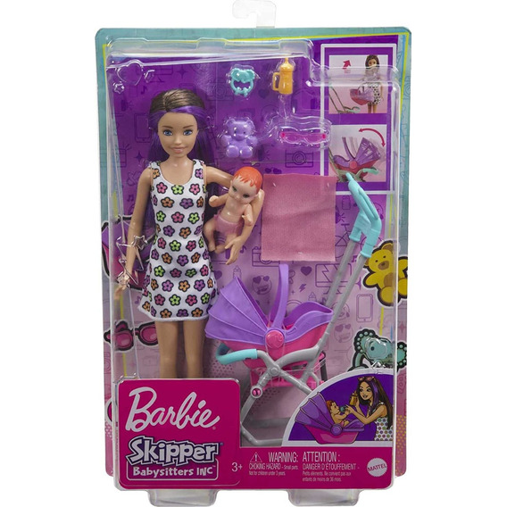 Barbie Skipper Babysitters Tarde De Paseo