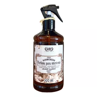 Aromatizador De Ambiente De Sandalo Madeira 500ml Flora Pura