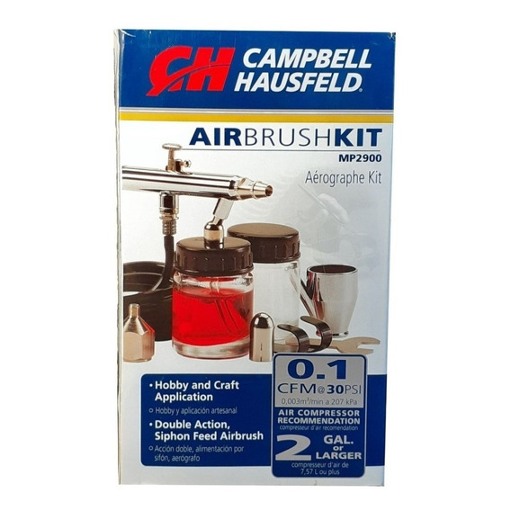 Kit Aerógrafo Para Compresor De Aire Campbell Hausfeld