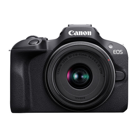 Camara Sin Espejo Canon Eos R100 Con Lente Kit De 18-45mm 4k