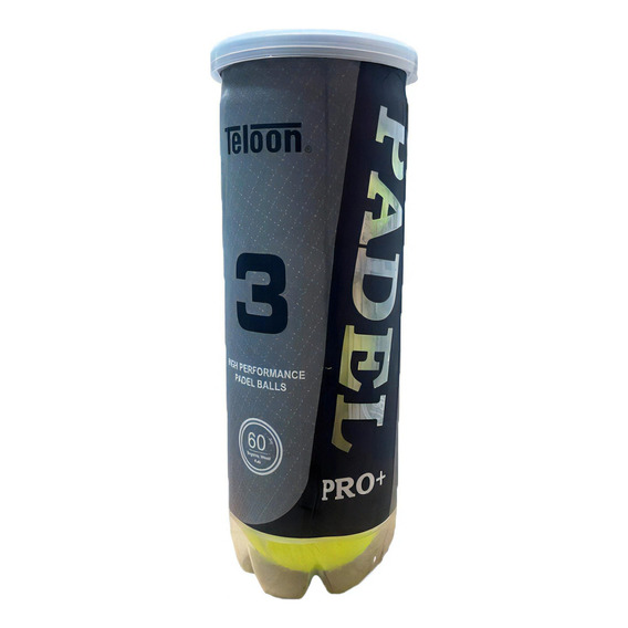 Pelotas De Padel Teloon Padel Pro+ X3 Alto Performance