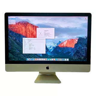 Apple iMac Core I5, Disco Duro 1tb, Ram 32gb 27in