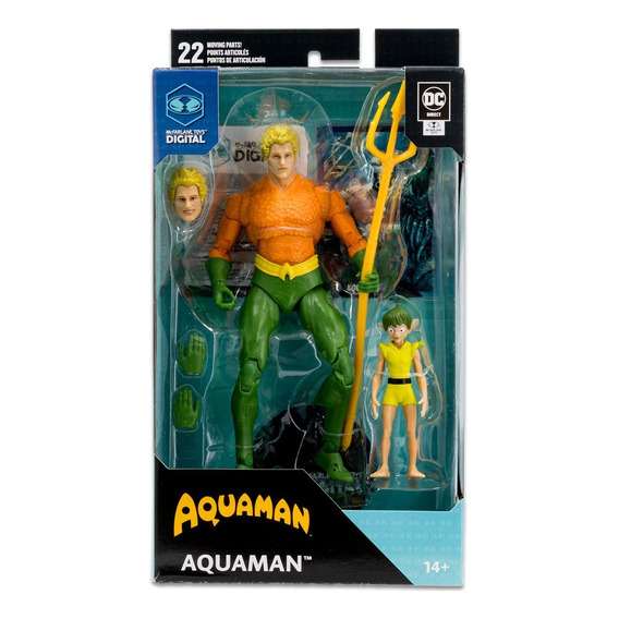 Aquaman Dc Direct Dc Classic Wave 1  Mcfarlane Toys Digital 