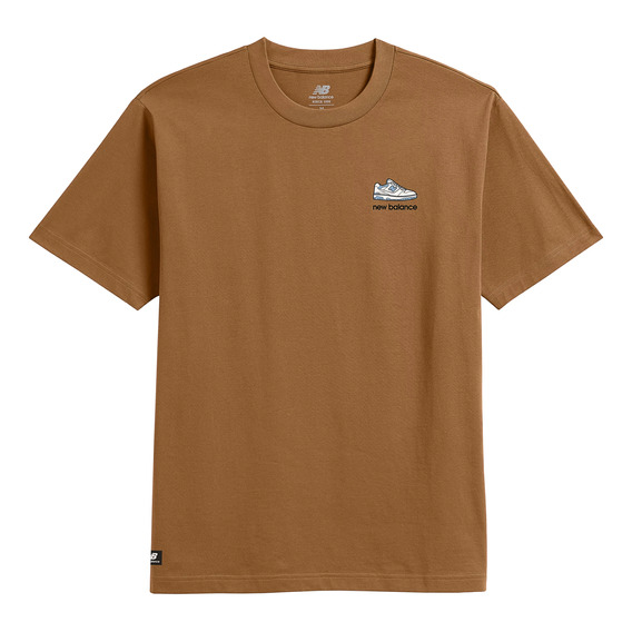 Remera New Balance De Hombre - Mt31576tob