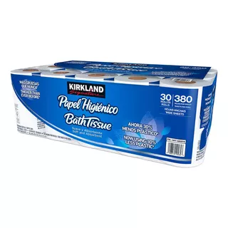 Papel Higiénico Kirkland. Paquete Con 30 Rollos