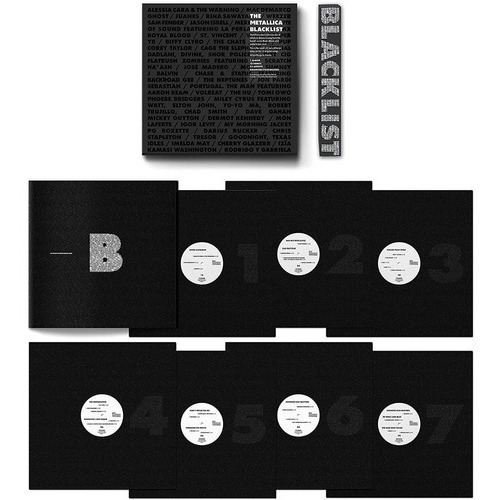 Vinilo Metallica The Blacklist 7 Lps Box Set