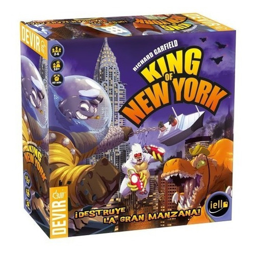 Juego De Mesa - King Of New York - 10+ Años
