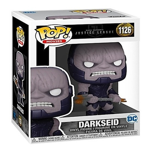 Funko Pop La liga de la justicia Darkseid 1126 de Zack Snyder