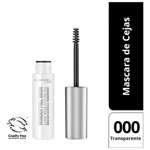 Máscara de Cejas en gel RIMMEL  Wonder´Full Clear