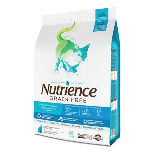 Nutrience Cat Grain Free Pescado Oceanico 5kg. Np