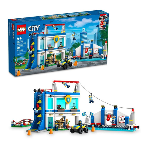 Kit De Construcción Lego City Academia De Policía 60372 Cantidad de piezas 823