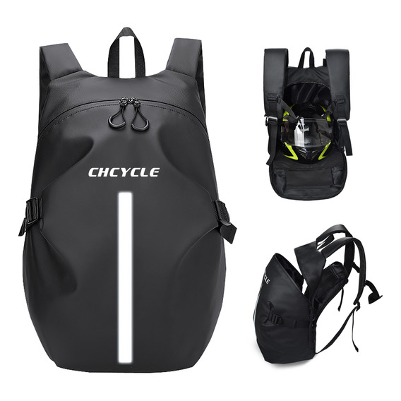 Mochila Reflectante Para Motocicleta, Bolsa De Casco Imperme