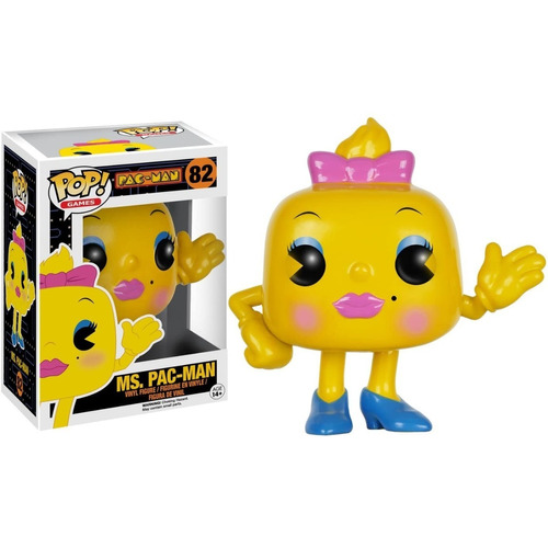 Funko Pop Games Ms. Pac Man Pac-man 82