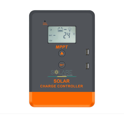 Controlador De Carga Solar 40 Amperios 12/24v