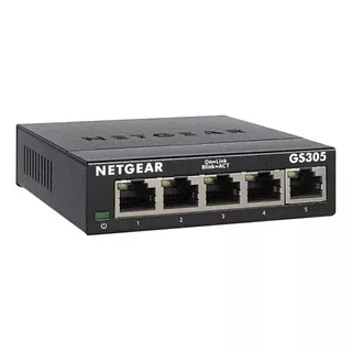 Switch Netgear 5 Puertos Unmanaged Gs305 Inmediato