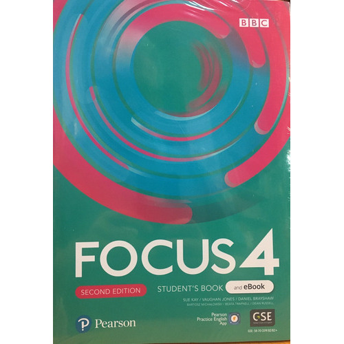 Focus 4 Br -    Student`s Book & Ebook With Extra Digital Activities & App* 2nd Ed*, De Indefinido. Editorial Pearson Education, Tapa Blanda En Inglés, 0