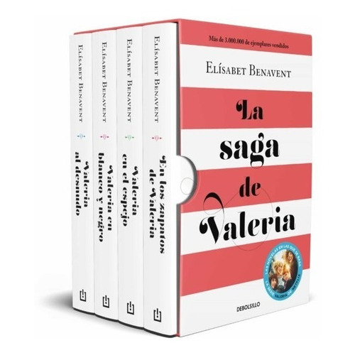 Estuche La Saga De Valeria [ 4 Libros ] Elísabet Benavent