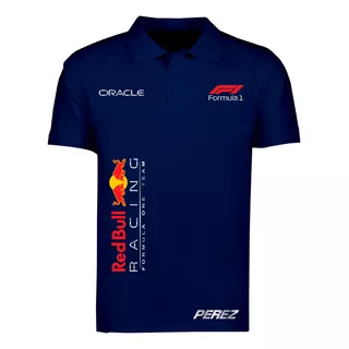 Playera Polo Mod Checo Pérez #11 Formula 1 Red Bull