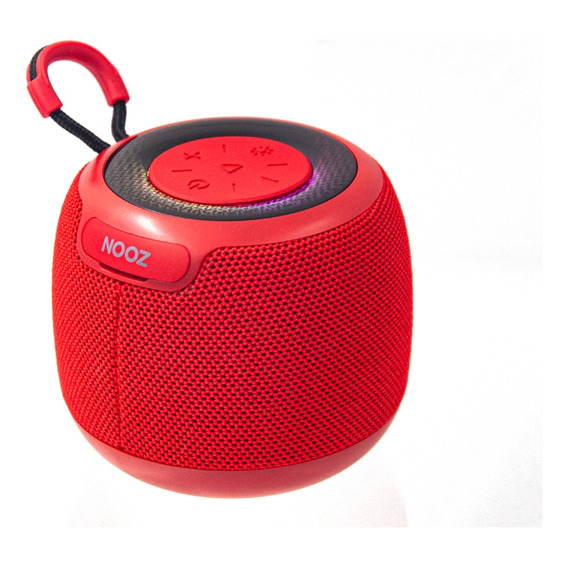 Parlante Portátil Nooz 5w Rojo Nz-2050r