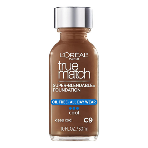 Base de maquillaje L'Oréal True Match tono c9 deep cool - 30mL 1g