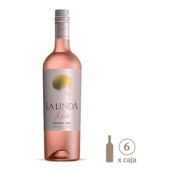 Vino La Linda Rose Luigi Bosca 750ml X6