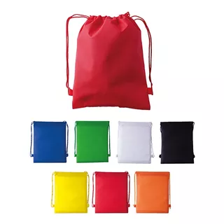 Paquete 10 Morral Ecológico Non Woven Con Cordón.