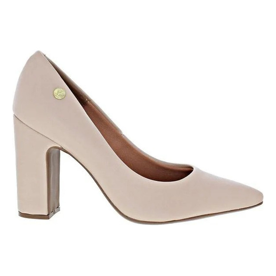 Taco Vizzano Alto Ancho Beige Mujer 