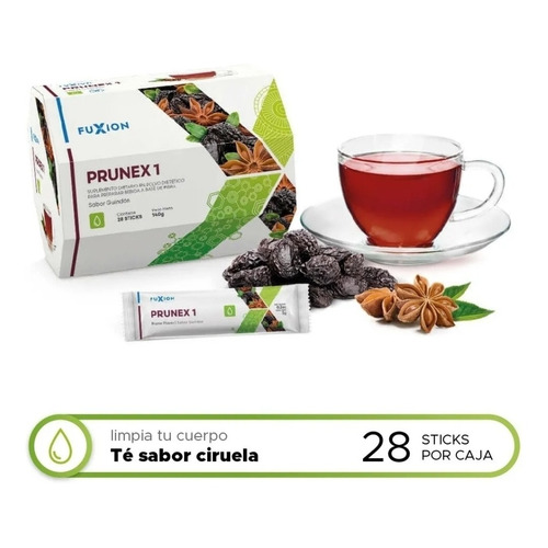 Fuxion Prunex 1 Te De Hierbas Limpieza De Cólon Detox - Prtb