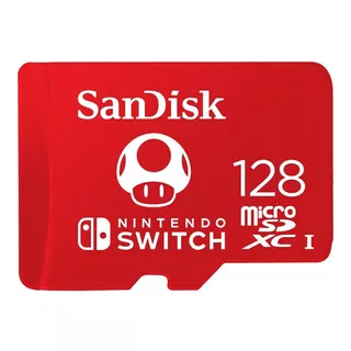 Tarjeta De Memoria Sandisk Sdsqxao-128g-gnczn  Nintendo Switch 128gb