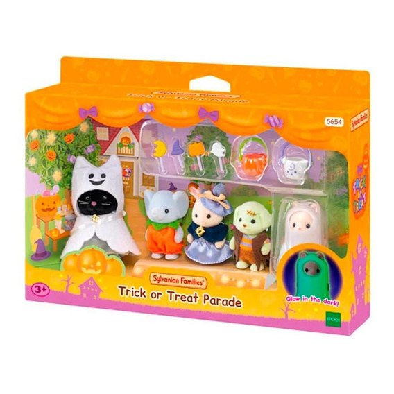 Sylvanian Families Set Desfile Disfraces Halloween Muñecos