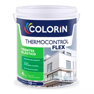 Colorin Thermocontrol Flex Frentes Impermeable X4 L- Cemento