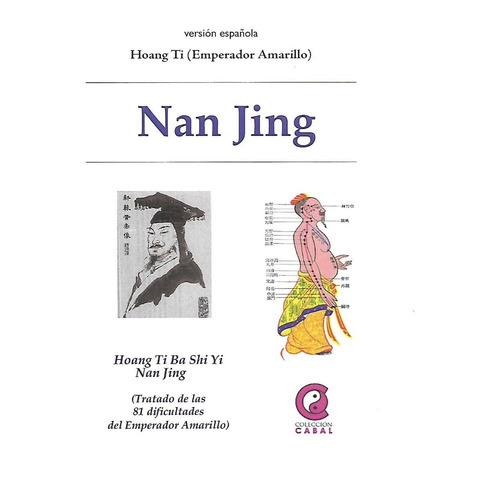 Libro Nan Jing   Tratado De Difilcultades Emperador Amarillo